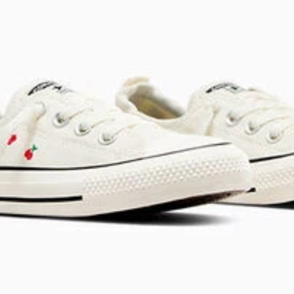 Converse All Star Chuck Taylor Shoreline Slip-on Shoes Women's Cherries 7/7.5 - Picture 3 of 15